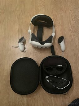 Meta Quest 3 VR headset s BOBOVR M3 Pro Elite Strap